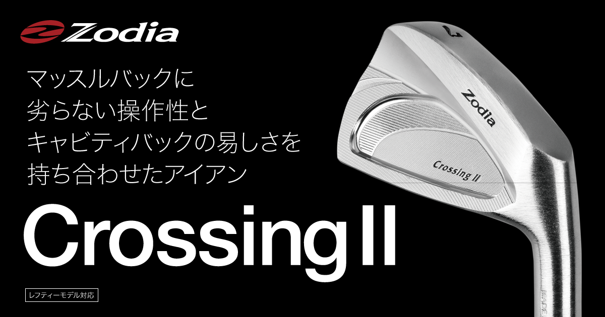 【超貴重】Zodia CrossingⅡ /ゾディア　クロッシング2 アイアン